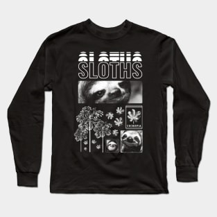 Sloths In The Forest Long Sleeve T-Shirt